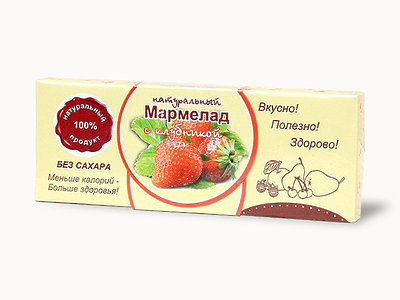  Мармелад натуральный "Клубника" 140г в Мегионе