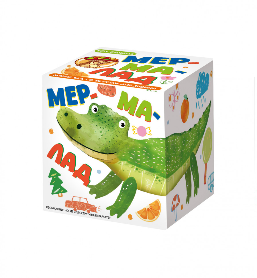  Мармелад МЕРМАЛАД АПЕЛЬСИН на фруктозе 100г в Мегионе